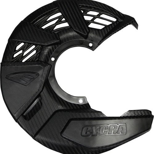 Cycra Tri-Flow Front Brake Disc Cover Black