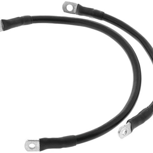 All Balls Battery Cable Kit 11"/16" Black Harley Davidson Sportster