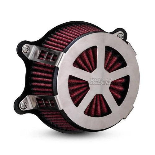 Vance & Hines VO2 Radiant V Air Intake Kit Brushed #71463 Harley Davidson