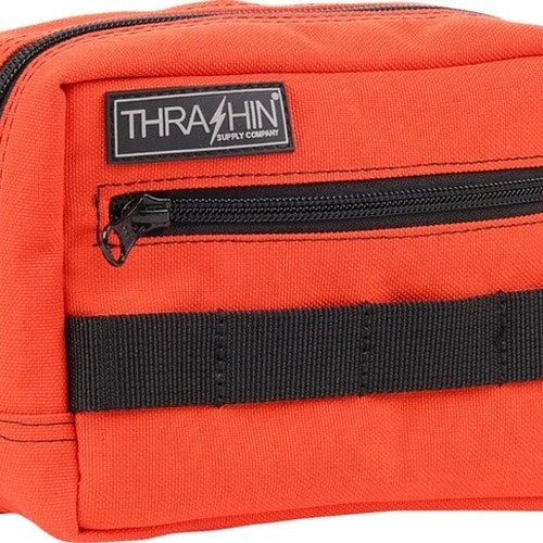 Thrashin Supply Co. Handlebar Bag Orange