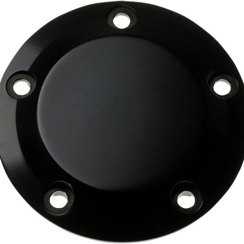 Joker Machine Smooth Point Cover Black Right 5 Hole #02-99SB Harley Davidson