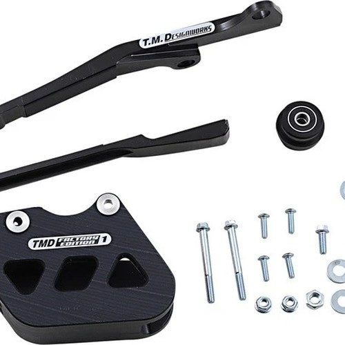 TM Designworks Dirt Cross Multi-Purpose Chain Slide-n-Guide Kit Black SCP-OR2-BK