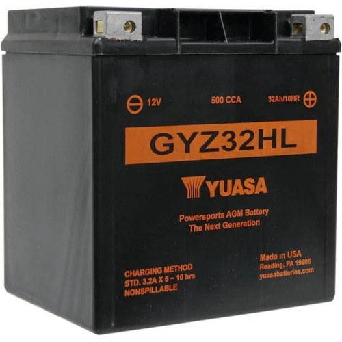Yuasa Battery Gyz High-Performance Maintenance Free Battery #YUAM732GHL