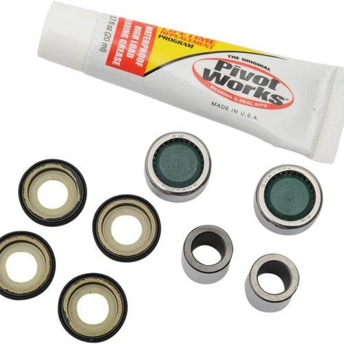 Pivot Works Shock Bearing Kit Rear fits Kawasaki KX500/KX250 2-Stroke/KX125