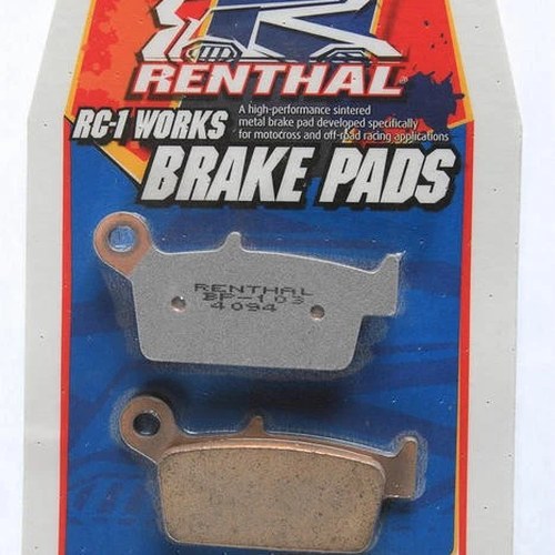 Renthal RC-1 Works Brake Pads Rear #BP-103