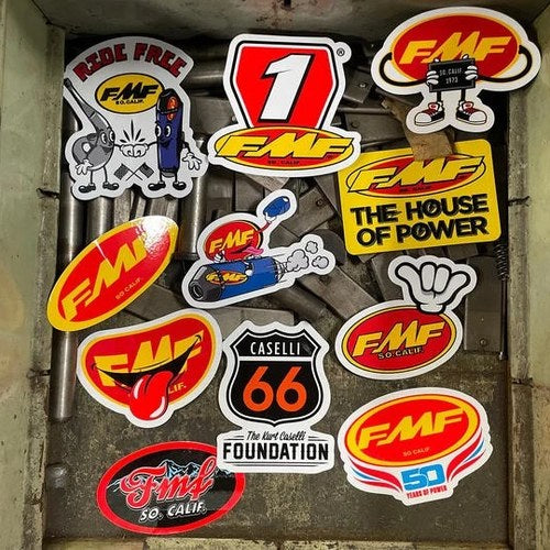 Fmf Racing Go Fast Have Fun Sticker Pack
