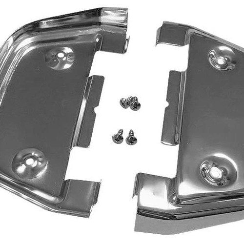 Biker's Choice Under Covers for Passenger Floorboards Chrome #72979