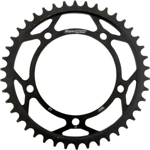 Supersprox Racing Steel Rear Sprocket 530 42T Black #RFE-1800-42-BLK