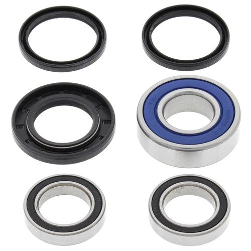 Kawasaki KX125, 1985, Rear Wheel Bearings and Seals - KX 125