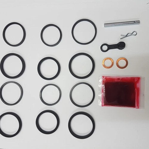 1 Front Caliper Seal Rebuild Kit For Kawasaki ZX-6R (ZX600J) 2000 - 2002