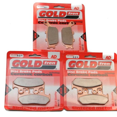Goldfren Brake Pads Front & Rear For Honda Cbr 600 FM/FN/FP/FR 1991-1994