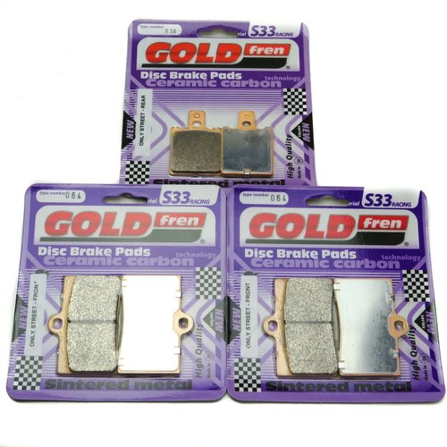 Goldfren S33 Brake Pads Front & Rear For Ducati 900 Supersport CR Usa 1998