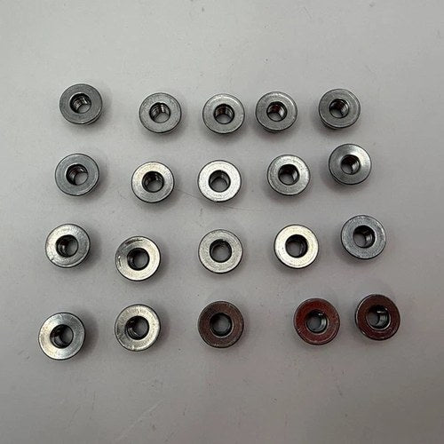 Nuts Flange Metal Locking Stainless Steel M5 x 0.80mm Pitch