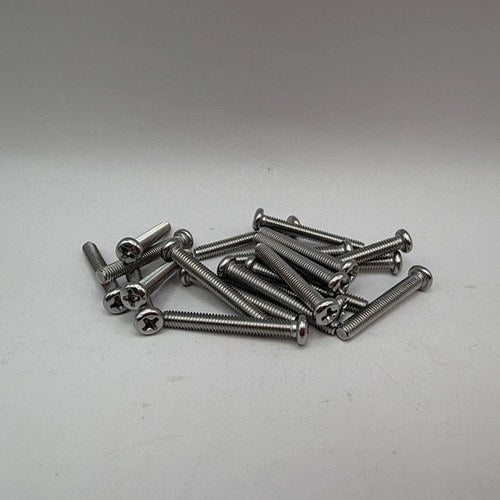 Screws Philips Pan Head Stainless Steel M4 x 30mm x 0.70mm Pitch