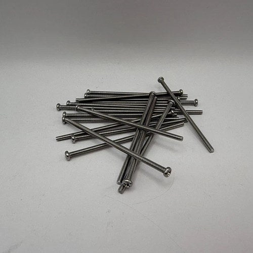 Screws Philips Pan Head Stainless Steel M3 x 75mm x 0.50mm Pitch