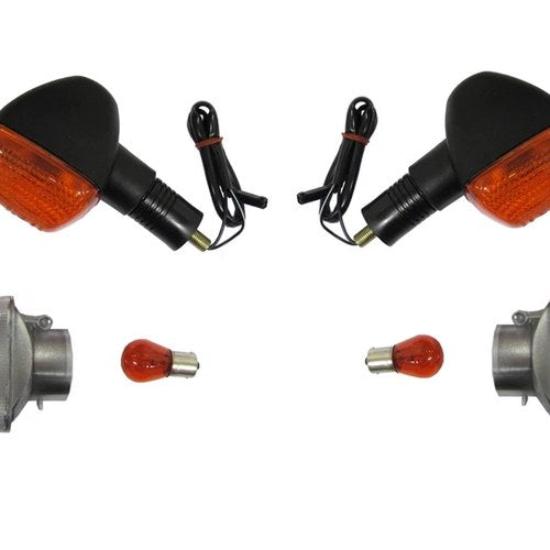 Blinkers Pair Rear Left & Right For Suzuki Gsx 1300 R Hayabusa 1 Gen 1999-2007