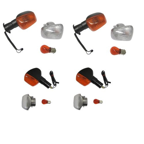 Blinkers Complete Set of 4 Front & Rear For Suzuki XF 650 Freewind 1997-2001