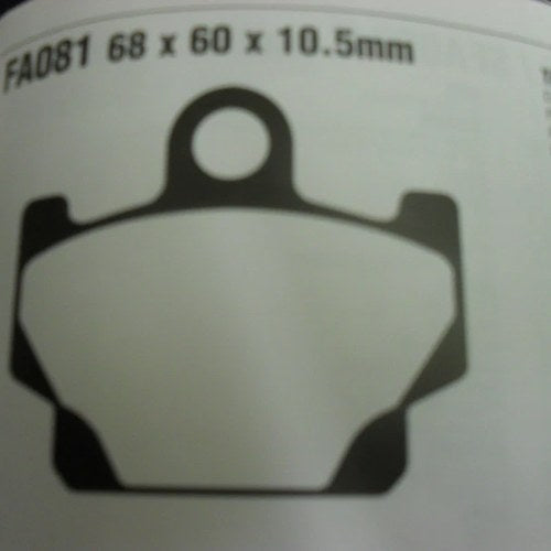 Ebc FA 81 Motorcycle Brake Pads Limited Stock