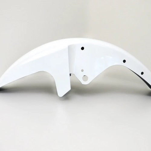 Front White Mudguard For Yamaha YBR125 2005-2009