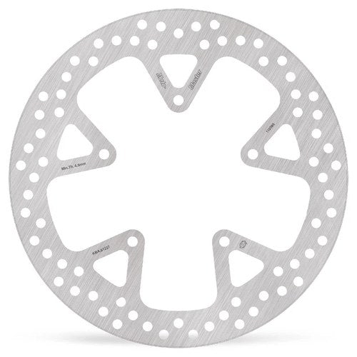 Moto Master Front Fixed Brake Disc Halo For Peugeot Geopolis 500 2007-2011