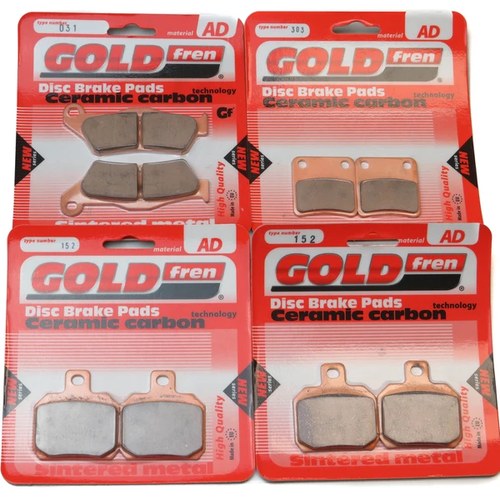 Brake Pads Front & Rear For Vectrix VX-3 (3 Wheel Model) 2012-2013
