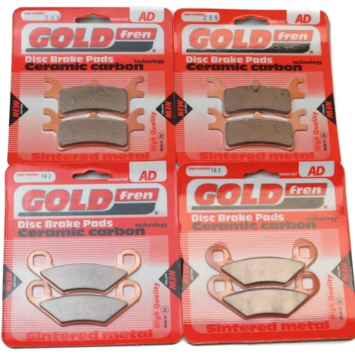 Brake Pads Front & Rear For Polaris 500 Sportsman Forest 2012