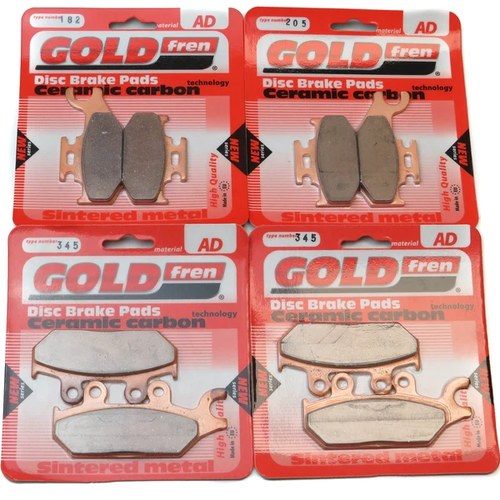 Brake Pads Front & Rear For Can Am Maverick Max 1000 Std Xrs 2014-2015