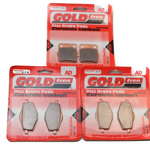 Brake Pads Front & Rear For Yamaha YFZ350 T/U/W Banshee 1987-1989