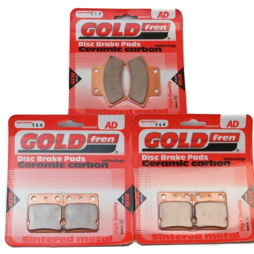 Brake Pads Front & Rear For Polaris Trail Boss 4 x 4 1987