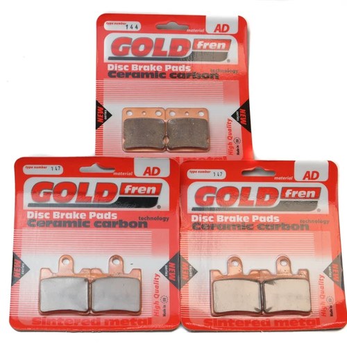 Brake Pads Front & Rear For Daelim SQ 125 S2 Freewing 2007-2009