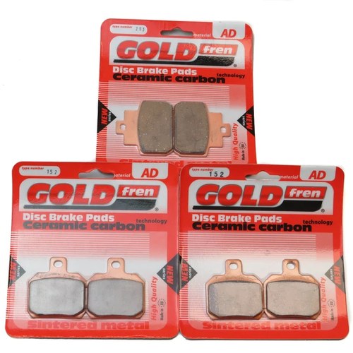 Brake Pads Front & Rear For Piaggio Beverly 500 2006