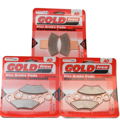 Brake Pads Front & Rear For Linhai Goon 260cc (ATV) 2x4/4x4 2007-2009