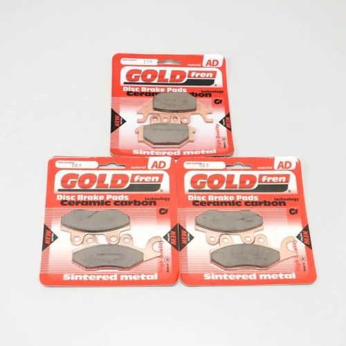 Brake Pads Front & Rear For Kawasaki Kaf 700 Mule Pro-MX 2019-2022