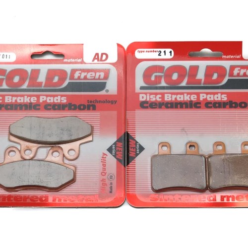 Brake Pads Front & Rear For Mash Two Fifty 250 2014-2016