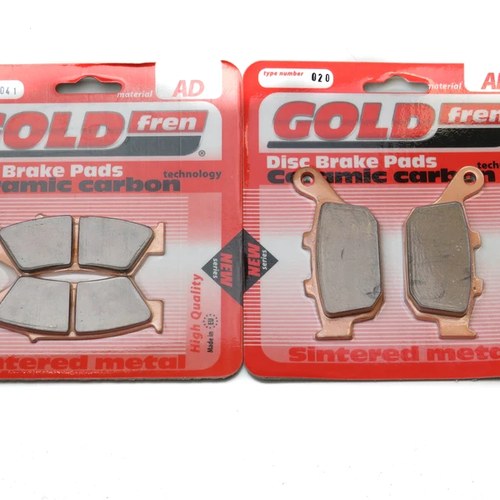 Brake Pads Front & Rear For Zero DS Dual Sport F/J.Juan R Caliper 2014
