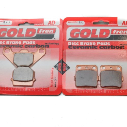 Brake Pads Front & Rear For Kawasaki KX 80 1992-1996