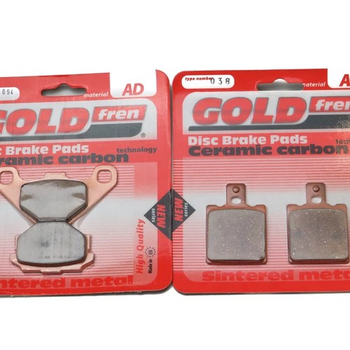 Brake Pads Front & Rear For Honda-Hm Cre 50 Six Baja Derapage 1995-2002