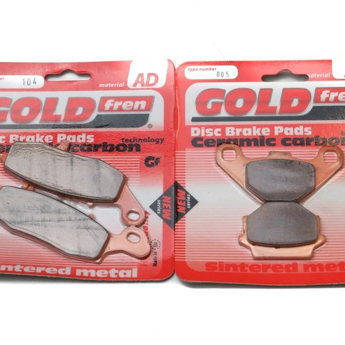 Brake Pads Front & Rear For Kawasaki Klr 650 C1-C10 1995-2004