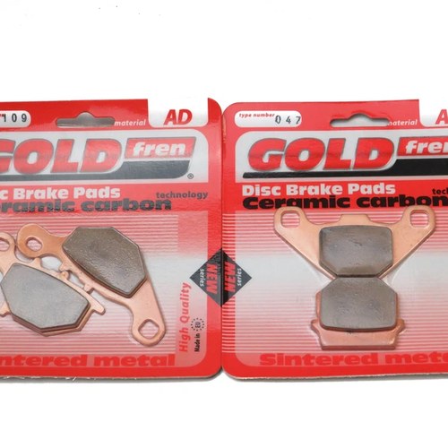Brake Pads Front & Rear For Suzuki RM 80 T/V/W/X/Y/K1 1996-2001