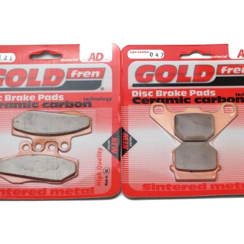 Brake Pads Front & Rear For Derbi Senda Drd Racing 50 2011-2012