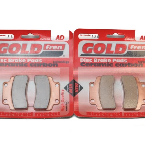 Brake Pads Front & Rear For Csr Scoo 125 (4T) 2004-2006