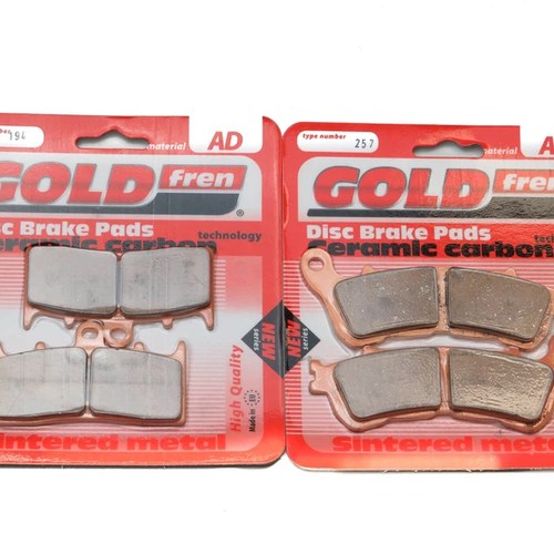 Brake Pads Front For Kawasaki Zrx 400 (ZX 400 E4/5/6/7) 1998-2001