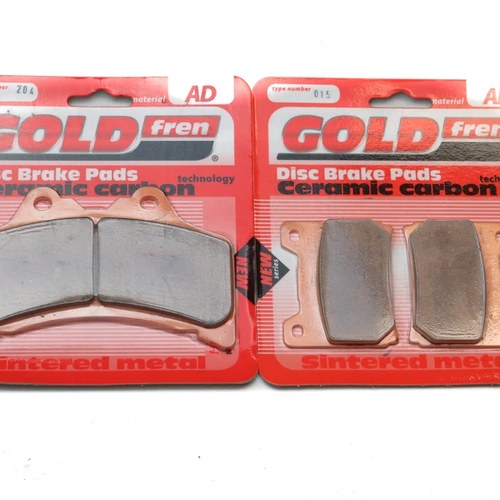 Brake Pads Front & Rear For Yamaha Gts 1000 1993-1999