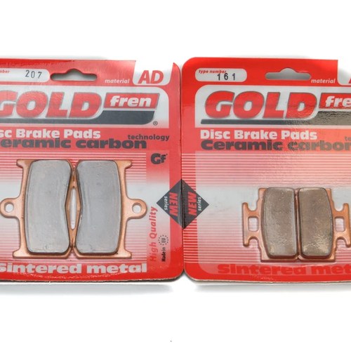 Brake Pads Front & Rear For Moriwaki Road Racing MD 250 H 2008-2013