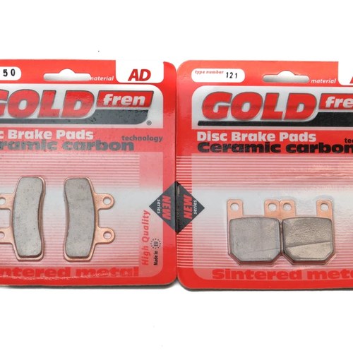 Brake Pads Front & Rear For Italjet Pit Jet 125 4T 2007-2009