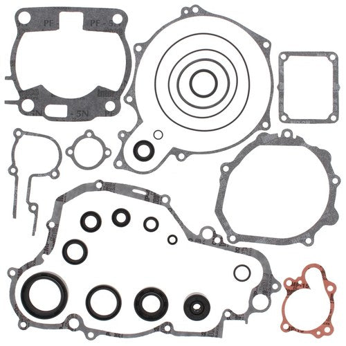 Yamaha YZ 250, 1990-1991, Complete Gasket Set with Seals - YZ250