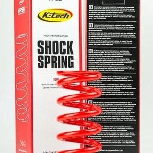 K-TECH Shock Absorber Spring,52.5N (53/56x245) Red, 5356-245-525