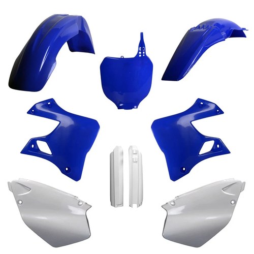 Polisport Plastic Kit + Fork Guards Yamaha YZ125 00-01, YZ250 00-01, OEM Style