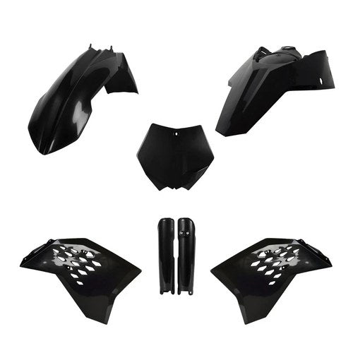 Polisport Plastic Kit + Fork Guards KTM SX/SX-F 2007, Black