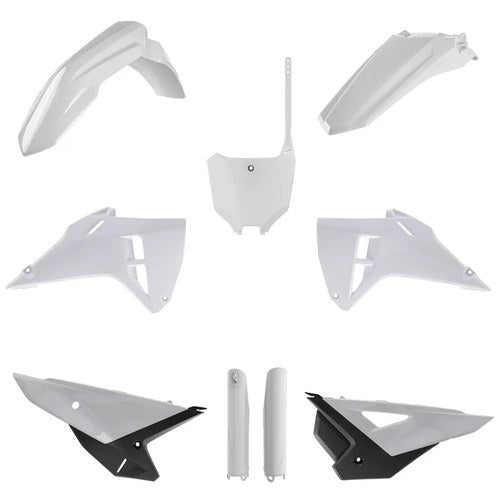 Polisport Plastic Kit + Fork Guards Honda CRF250R 2025, CRF450R 2025, White